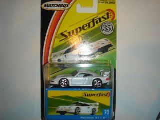 2004 Matchbox Superfast Porsche 911 GT1 White #70: Toys & Games