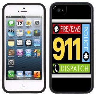 911 Dispatcher Emergency Handmade iPhone 5 Black Bumper Plastic Case: Cell Phones & Accessories