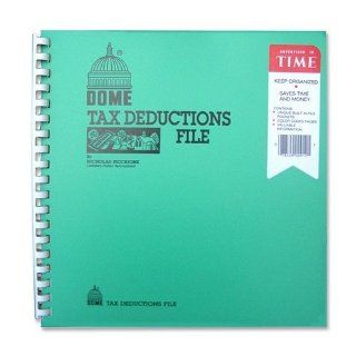 Tax Deductions File with Pockets, 11"X9 3/4" : Tax Record Books : Office Products