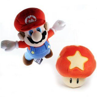 Super Mario Galaxy Super DX Plush   Part 1 (Set of 2) Toys & Games