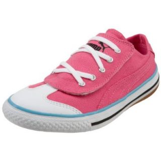 PUMA Infant/Toddler 917 Lo V Sneaker,Fuchsia Purple/White/Blue Mist,3 M US Little Kid Shoes