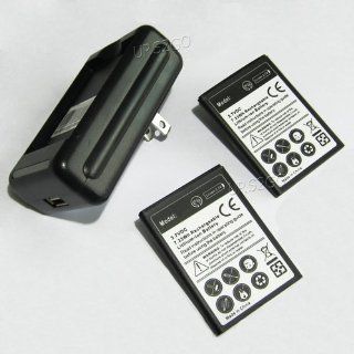 High Power 2x 1800mAh Battery for MetroPCS Samsung Galaxy S Lightray 4G SCH R940 + Travel USB/AC Wall Charger: Cell Phones & Accessories