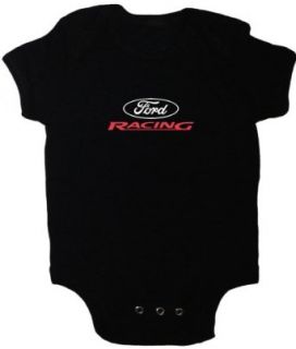 Ford Racing baby infant t shirt tee shirt romper one piece body snap suit: Clothing