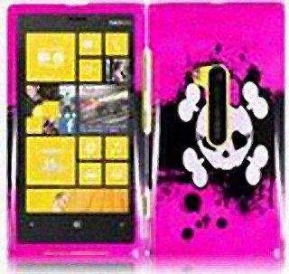 Pink Skull Hard Cover Case for Nokia Lumia 920 Cell Phones & Accessories