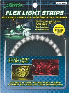 StreetFX Electropods Flex Light Strips Motorcycle Accent Lighting   White: Automotive