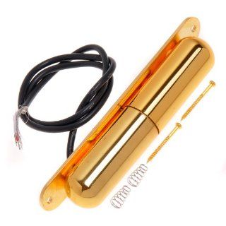 1pc Single coil Pickup Gold Alnico Lipstick Tube Pickup Electric Guitar Pickup: Musical Instruments