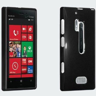NEW OEM Verizon High Gloss Silicone Cover for Nokia Lumia 928   Black: Cell Phones & Accessories