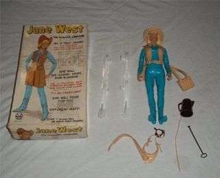Vintage Jane West The Movable Cowgirl Doll Complete in Box: Everything Else