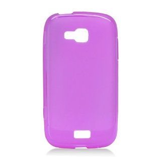 Purple Clear Frosted Flex Cover Case for Samsung ATIV Odyssey SCH I930: Cell Phones & Accessories