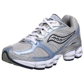Saucony Women's Grid Propel Plus NxGen Running Shoe,Silver/Navy/Denim,9 M: Sports & Outdoors