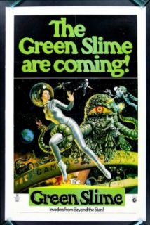GREEN SLIME * MOVIE POSTER MONSTER HORROR SPACE SCI FI: Entertainment Collectibles