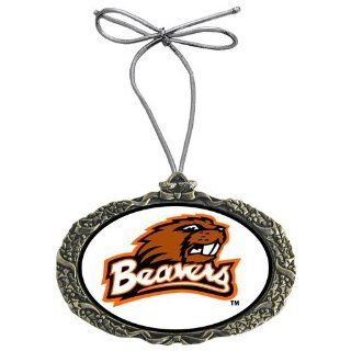 Oregon State Beavers NCAA Nickel Classic Logo Holiday Ornament  Decorative Hanging Ornaments  Sports & Outdoors