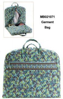 MaggiB Garment Bag Turquoise Paisley  