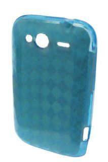 GO HC364 Soft Gel Silicone Protective Case for HTC Wildfire S (Metro PCS)   1 Pack   Retail Packaging   Baby Blue Cell Phones & Accessories