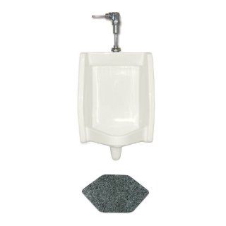 WizKid Fiber Classic Diamond Urinal Mat, 16 3/4" Width x 20 1/2" Length x 1/4" Thickness, Grey (Pack of 4): Floor Matting: Industrial & Scientific