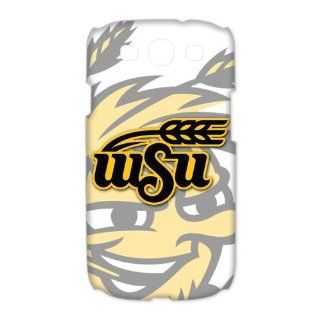 Ncaa Wichita State Shockers Logo 3D samsung galaxy s3 i9300 i9308 939, Customized Hard Shell Protector Cover: Cell Phones & Accessories
