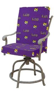 NCAA Chair Cushion NCAA Team: LSU Tigers : Patio Dining Chairs : Patio, Lawn & Garden
