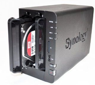Synology DiskStation 2 Bay 6TB (2 x 3TB) Network Attached Storage (NAS) (DS213 2300): Computers & Accessories