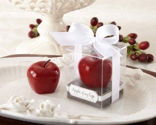 Candle Apple of My Eye Mini Candle (QTY.1) Wedding Favors: Kitchen & Dining