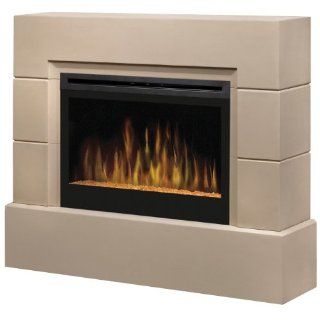 Dimplex Mason Cast Concrete Electric Fireplace Mantel Package   SOP 945 TC: Home & Kitchen