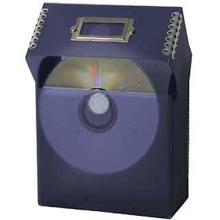 Purple Frost CD Box with Metal Edge (5 x 5 1/2 x 2 1/2)   sold individually  Record Storage Boxes 