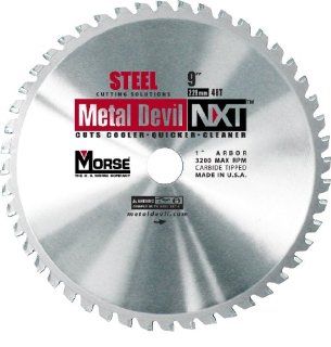 MK Morse CSM948NSC Metal Devil Circular Saw Blade, Steel Cutting, 48 Tooth, 9 Inch    