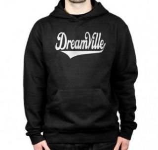 J Cole Dreamville Hoodie   Black   Size:S: Clothing