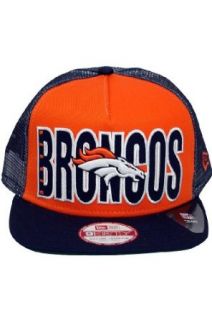 NFL Denver Broncos Big Impact A Frame 950 Snapback Cap  Sports Fan Baseball Caps  Clothing