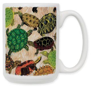 Turtles Coffee Mug: Kitchen & Dining