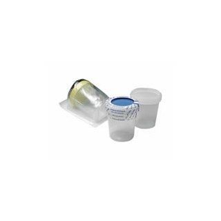 PMM CO 141010 Leakproof Specimen Containers with lids, non sterile, 4.5 OZ 500 Case: Industrial & Scientific