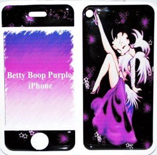 Betty Boop Purple iPhone Skin Cover: Automotive