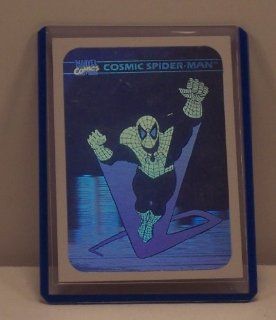 '90 Impel Marvel Universe Series 1 Trading Cards Cosmic Spider man Hologram Chase Card #MH1: Everything Else