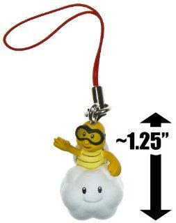 Lakitu ~1.25" Mini Figure Charm: New Super Mario Bros Wii Enemy Mascots Series: Toys & Games