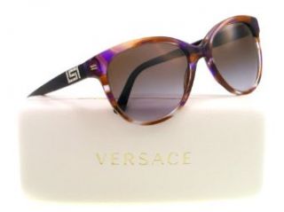 Versace 4246B 968/68 Striped Violet Brown 4246B Cats Eyes Sunglasses Lens Categ: Versace: Clothing