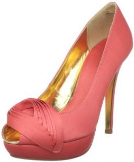 Ted Baker Women's Naidaa Peep Toe Pump,Pink,37 EU/6 M US: Shoes