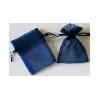 Rina's Garden Organza Favor Bags   4"x6"   NAVY BLUE   30 Bags  Pastry Bags  