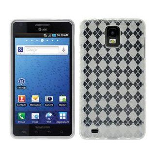 Argyle Flexible TPU Cover Skin Phone Case For Samsung Infuse 4G I997   Clear: Cell Phones & Accessories