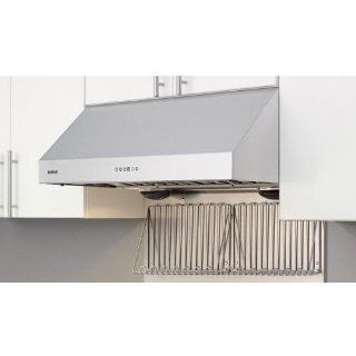 Zephyr AK7036AS 600 CFM 36 Inch Wide Stainless Steel Under Cabinet Range Hood with Halogen Light, Stainless Steel: Appliances