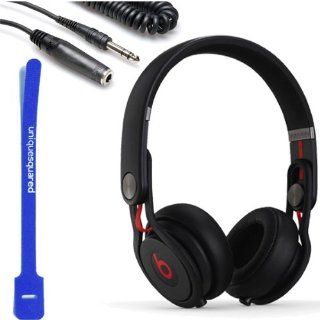 Beats by Dr. Dre Mixr   High Performance Professional Headphones (Black) w/ Extension Cable & Cable Tie: Electronics