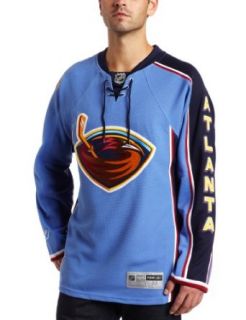 NHL Atlanta Thrashers Premier Jersey (home light blue) Large  Sports Fan Hockey Jerseys  Clothing