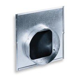 Broan 981L 8" Round Duct Intake, Galvanized Steel   Bathroom Fans  