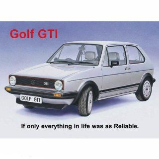 Volkswagen Golf GTI Sign   Yard Signs