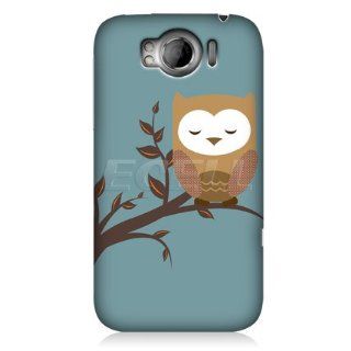 Head Case Designs Kawaii Brown Sleeping Owl Case for HTC Sensation XL: Cell Phones & Accessories