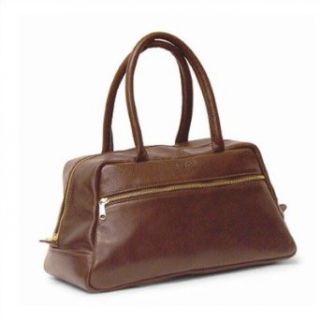 16" Leather Gym Bag Color Brown Clothing