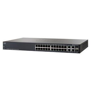 Cisco Systems Sg300 28p Ethernet Switch 28 Port 2 Slot Form Factor Rack Mountable Power Supply: Computers & Accessories