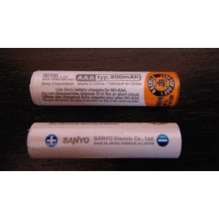 Sony Batteries Cycle Energy 800 mAh Pre Charged AAA Rechargeable Batteries (Discontinued by Manufacturer): Electronics