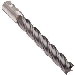 Niagara Cutter EX350 Cobalt Steel End Mill, TiAlN Coated, 6 Flutes, Square End, 3" Cutting Length, 3/4" Cutting Diameter Square Nose End Mills