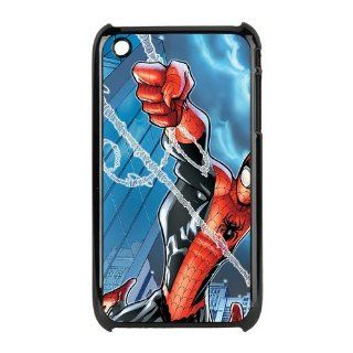 Spider Man iPhone 3 Case Hard Plastic iPhone 3 Case: Cell Phones & Accessories