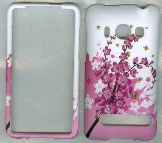 Spring Flower HTC Sprint EVO 4g Case Hard Skin Phone Cover: Cell Phones & Accessories