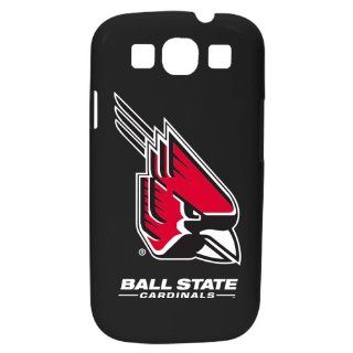 Ball State University Cardinals   Smartphone Case for Samsung Galaxy S3   Black: Cell Phones & Accessories